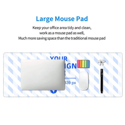 12x31.5in Horizontal Oversized Rubber Keyboard Pad Electronics DealSniper.net