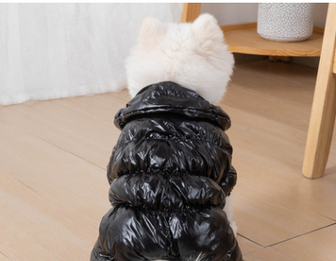 Design Instant Noodle Dog Round Closed Cat Litter Cute Shiba Inu Pet Supplies Pets dealsniper-net Dog down jacket black 2XL