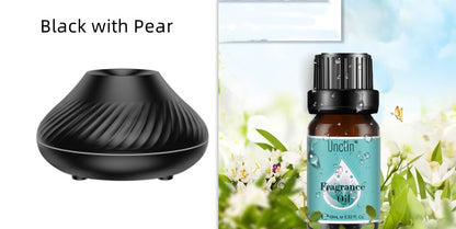 New Volcanic Flame Aroma Diffuser Essential Oil Lamp