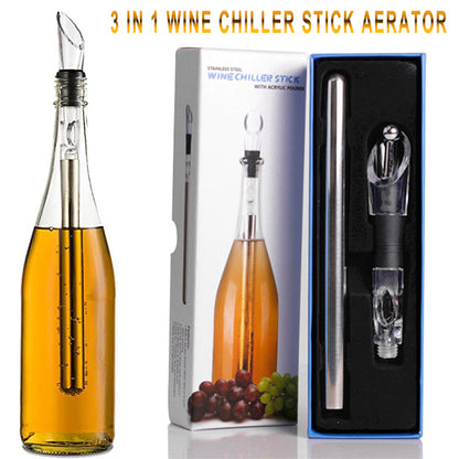 Wine Bottle Cooler Stick Stainless Steel Wine Chilling House dealsniper-net