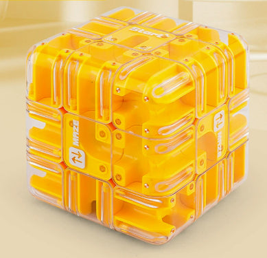 Bead Maze Rubik's Cube Logic Thinking Children's Toy Kids Gym From House Yellow