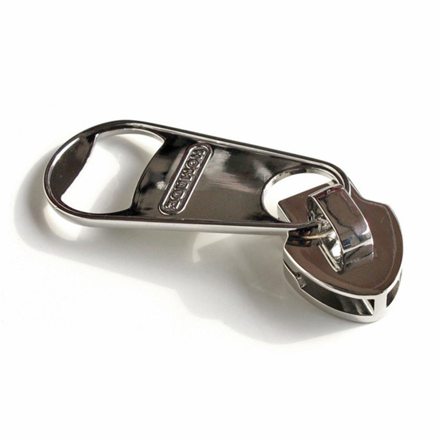 Bottle Opener Zipper Shape Shiny Unique Zinc Alloy Bottle Kitchen dealsniper-net