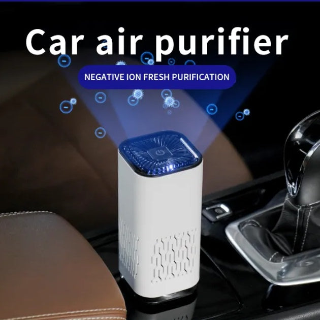 Car Air Purifier Portable Negative Ion Generator Gadgets dealsniper-net