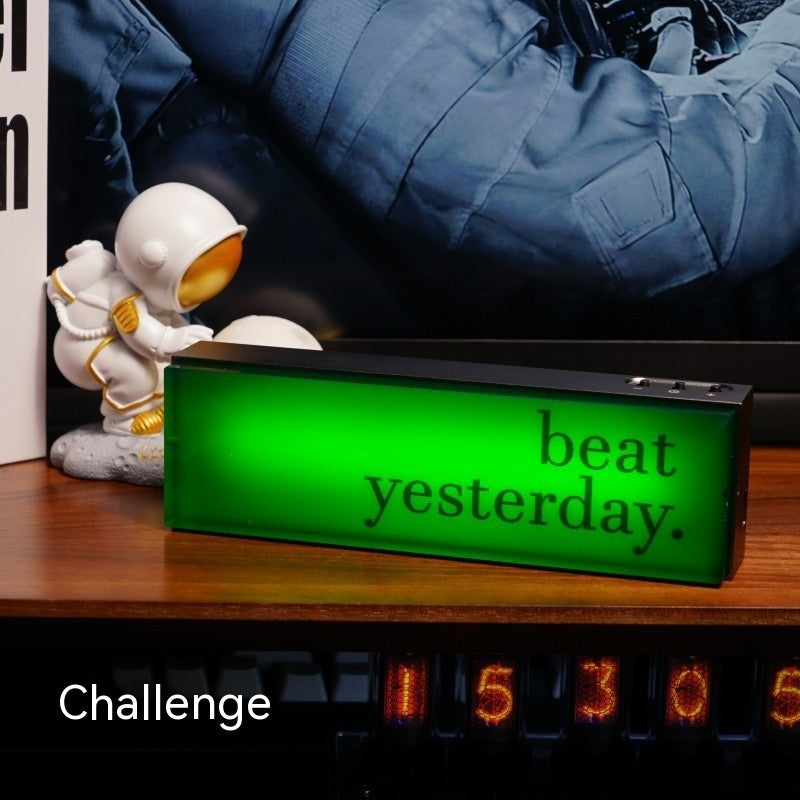 Creative Table Decorative Ornaments Atmosphere Table Lamp Home Decor DealSniper.net Beatyesterday Challenge Green USB