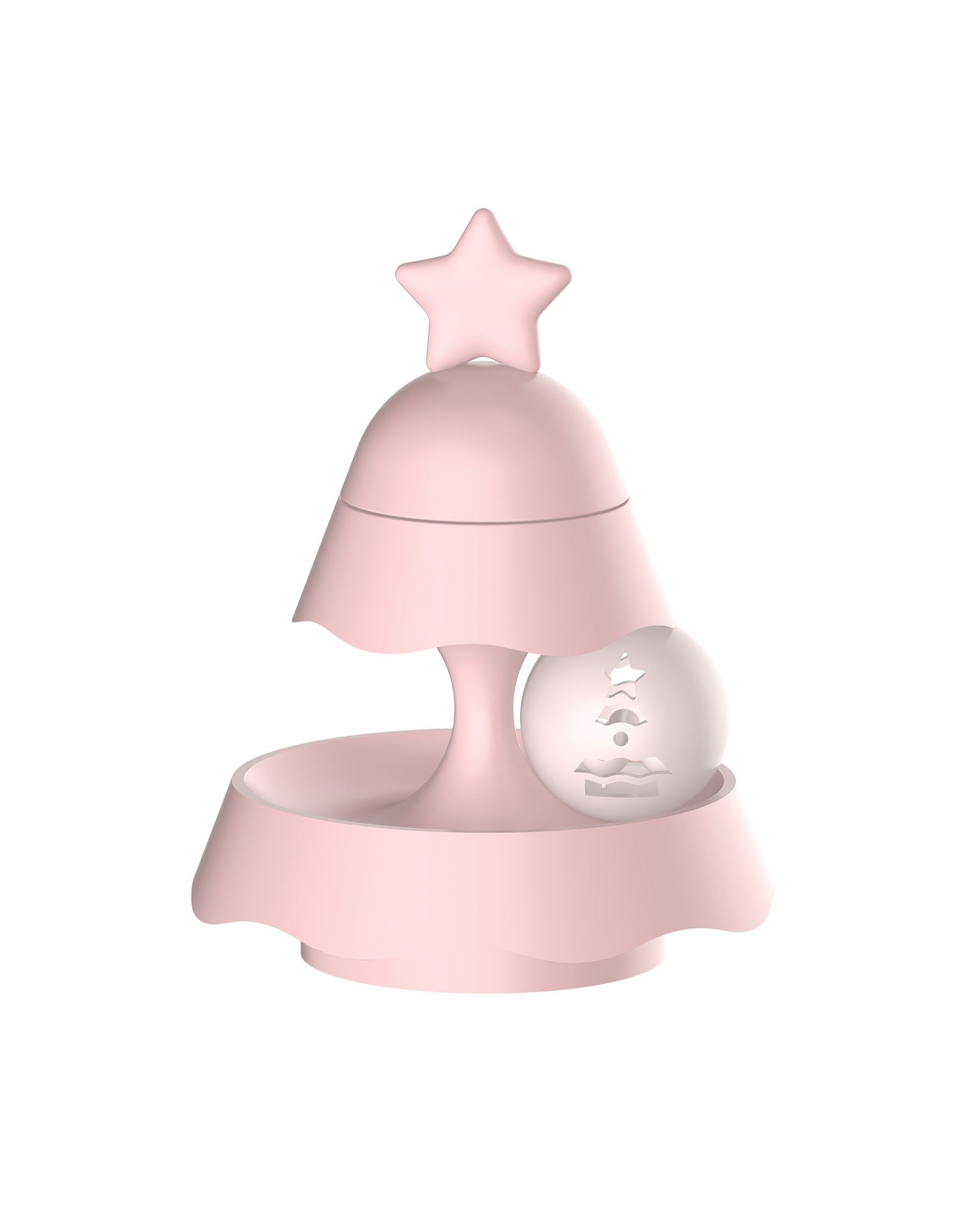 New Christmas Tree Mini Three-layer Track Pets dealsniper-net