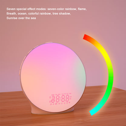 Sunrise Wake-up Light Creative Colorful Sleep With Small Night Lamp Home Decor Gym From House