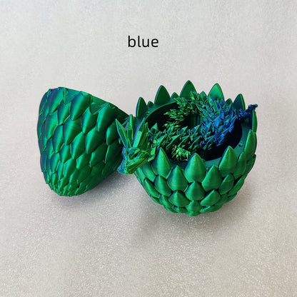 3D Printing Movable Joint Creative Ornaments Kids dealsniper-net Blue