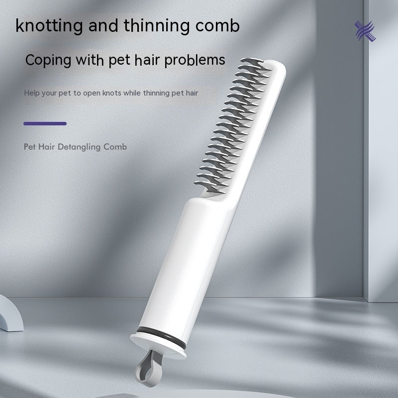 3in1 Pets Hair Unknotting Comb Hair Device Pets Gym From House Knot Untying Comb