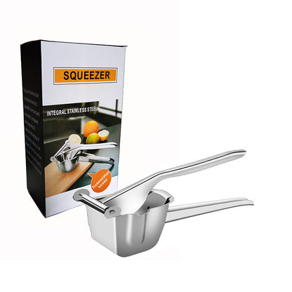 Stainless Steel Manual Lemon Clip Juicer Kitchen Juicer Kitchen DealSniper.net Silver
