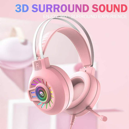 3.5mm Gaming Headset With Mic Headphone For PC Laptop