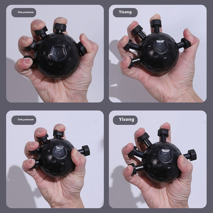 Gym Finger Hand Strengthener Grip Adjustable Resistance Hand Balls Sports DealSniper.net