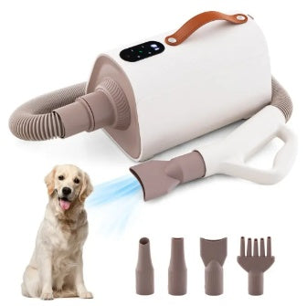 Dog Cat Hair Blower With Negative Ion Temperature Pets DealSniper.net