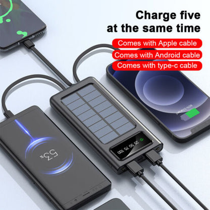 Solar Power Bank 900000mAh Batterie Electronics DealSniper.net