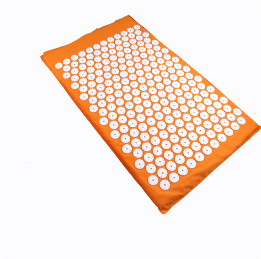 Fitness Yoga Acupuncture Mat Acupuncture Pillow Storage Bag Sports Gym From House Orange mat 1PC