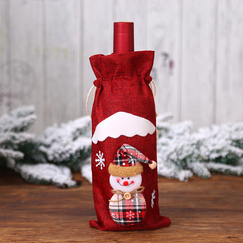 Three Dimensional Cloth Art Doll Christmas Flannel