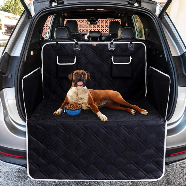 Pet Car Travel Rear Seat Cushion Dog Travel Toilet Pets dealsniper-net KC10 dual bag model in trunk