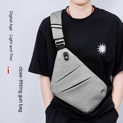Men's Fashion Casual Travel Sling Crossbody Bag Men DealSniper.net