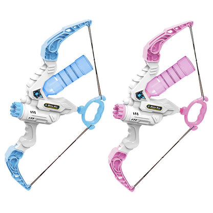 2 In 1 Bubble Gun Electric Bow And Arrow Automatic Bubble Blower Gifts Holidays dealsniper-net