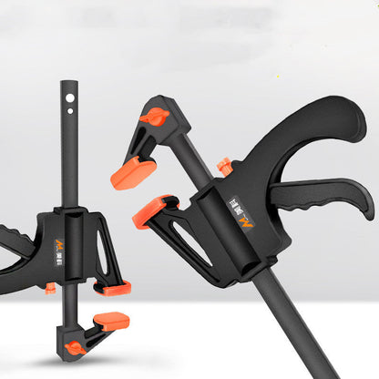 Two-way Fixed F-clamp Woodworking Quick Fixture Tools DealSniper.net 10inch