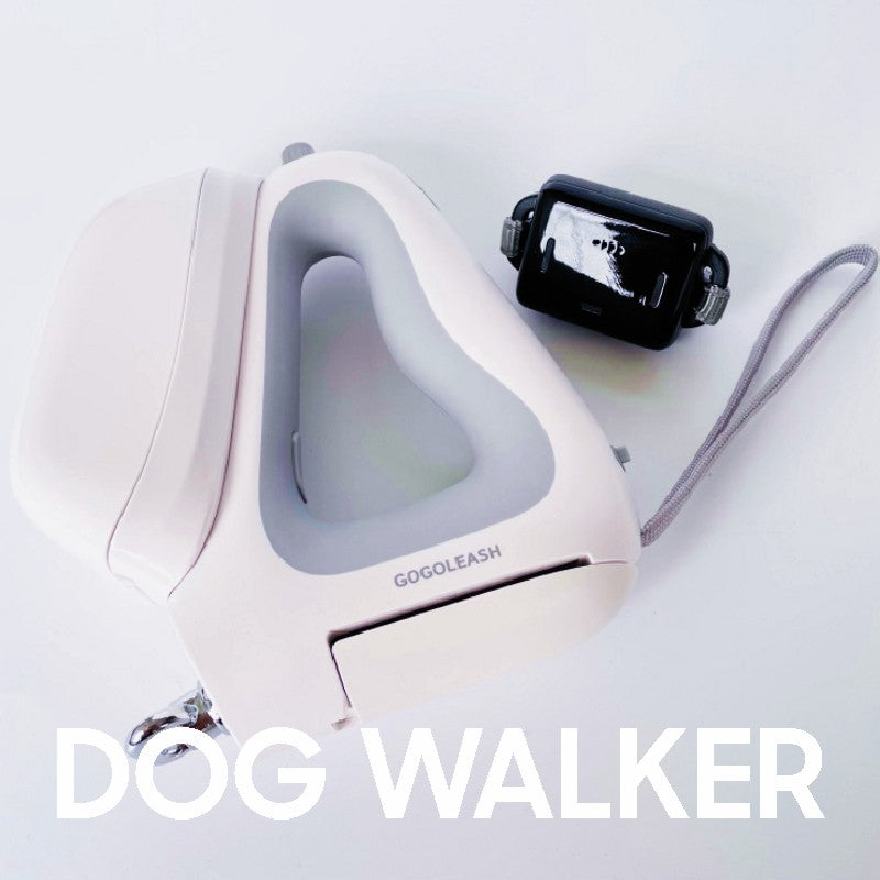 Upgraded 3 IN 1 Retractable Dog Leash With Integrated Dispenser Pets dealsniper-net