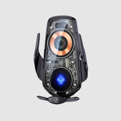 Transparent And Creative Line Design Car Wireless Charger