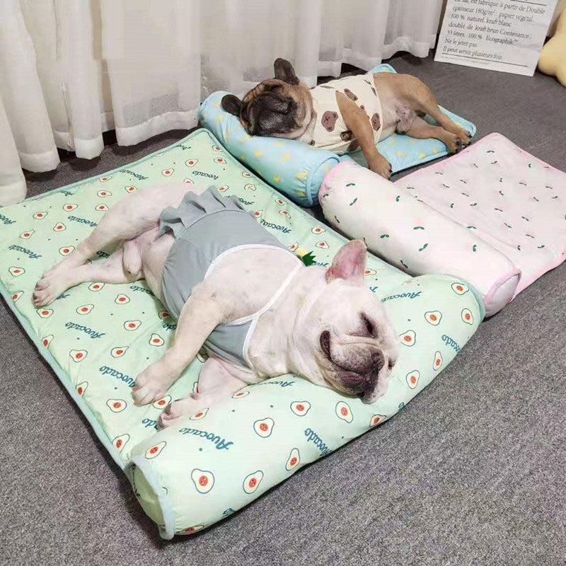 Cool Mat Summer Pet Blanket Cooling Breathable Bed Pets DealSniper.net