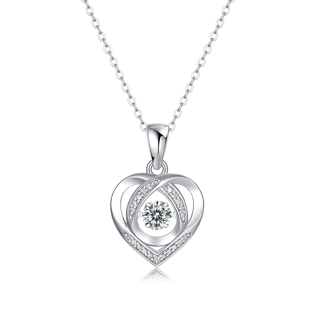 Heart To Have Your Luxurious Fashion Diamond Pendant Necklace Set Jewelry Gym From House
