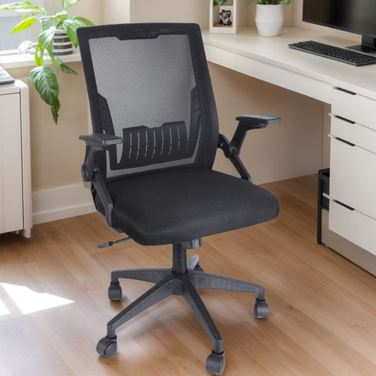 Ergonomic Office Chair Computer Desk Chair Comfy With Adjustable Lumbar Support Health DealSniper.net