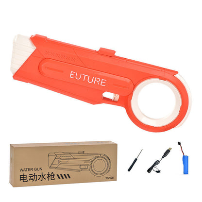 Fashion Personality Fizzing Water Gun Toy Kids dealsniper-net Mail order box orange red USB