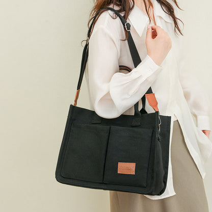 Casual Daily Canvas Tote Shoulder Bags Women Women DealSniper.net