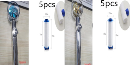 New Turbo Propeller Shower Head Water Saving High Pressure Flow