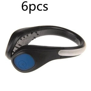 Flashing shoe clips outdoor warning lights Outdoor dealsniper-net Blue6pcs