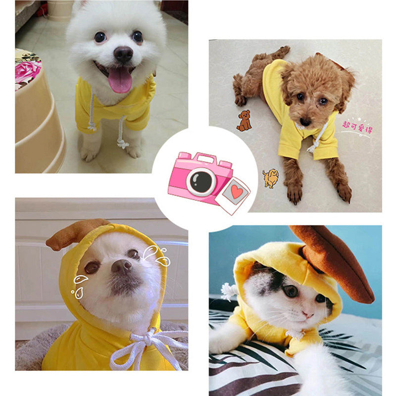 Dog Autumn And Winter Clothing Love Two Legged Clothing Pets dealsniper-net