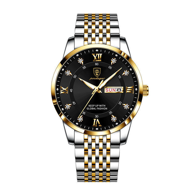 New Men's Watch Waterproof Luminous Calendar Jewelry Gym From House 6 Style