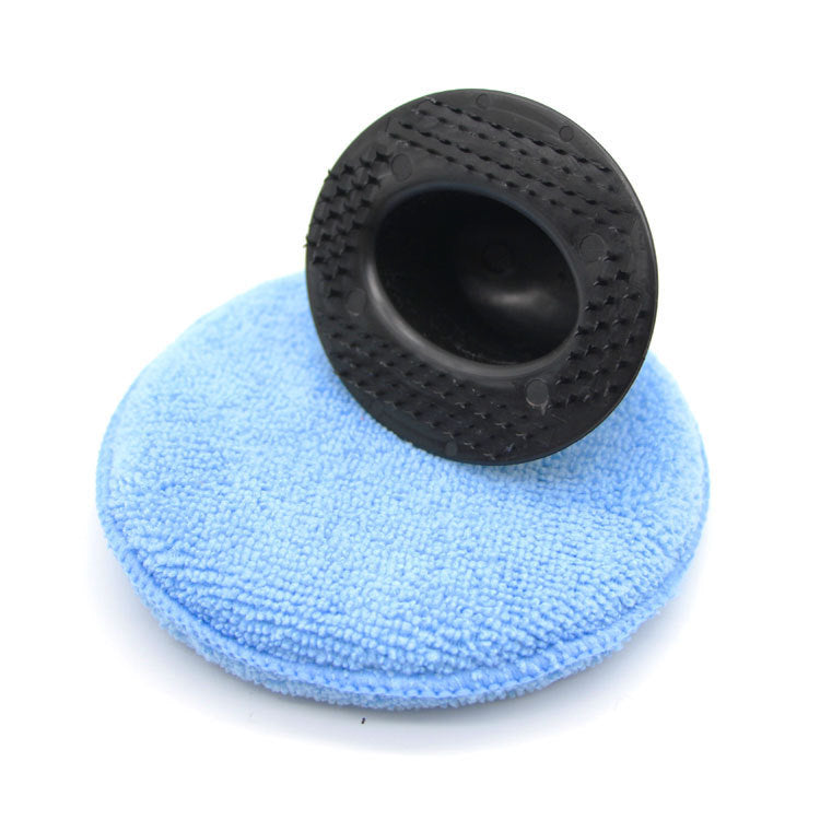 Manual Car Polishing Waxing Waxing Sponge Waxing Handle