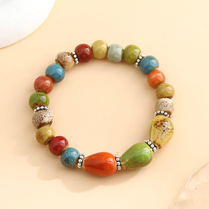 Cross-Border Retro Scenery Dezhou Ceramic Bracelet Jewelry Gym From House A 207 Ceramic bracelet high temperat