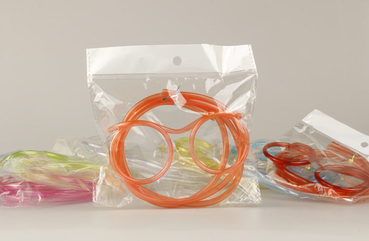 And Funny Creative Art DIY Styling Straws Kids DealSniper.net Round frameorange