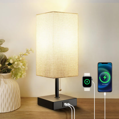 Bedside Table Lamp With 3 Levels Brightness Small Lamp Home Decor dealsniper-net