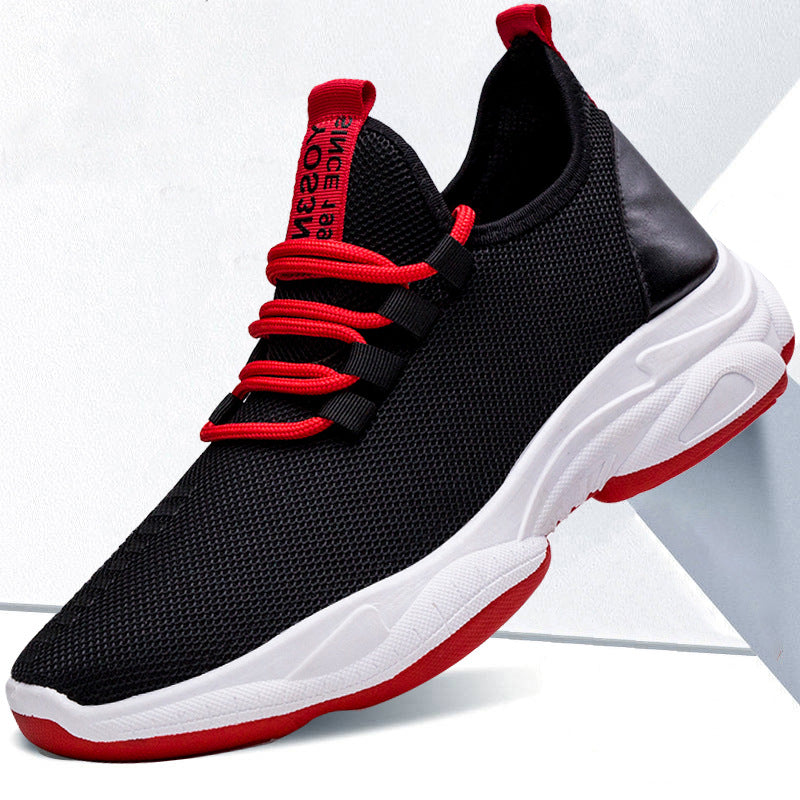 Men Sneakers Black White Sports Shoes Men DealSniper.net