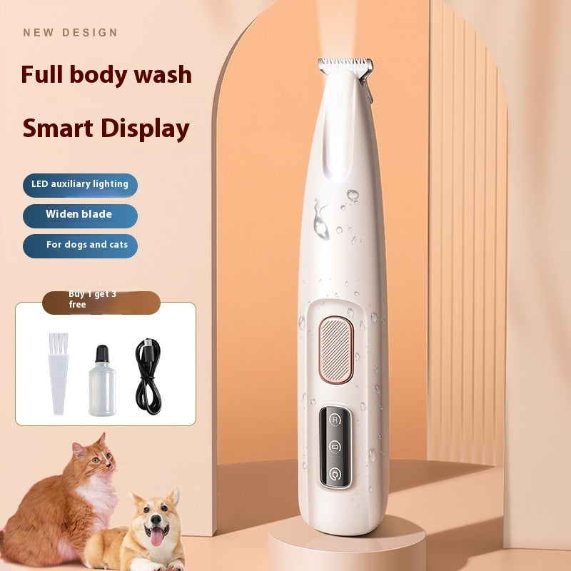 Pets Dog Paw Trimmer With LED Light Dog Clippers Pets dealsniper-net