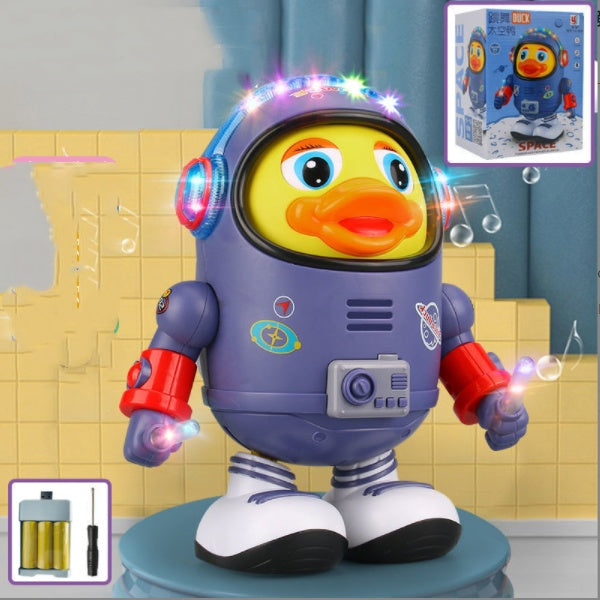 Space Duck Electric Can Sing And Dance Kids Gym From House Batteries and Chargers