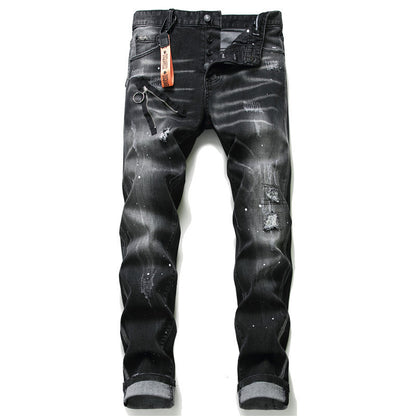 men jeans famous D2 Men slim jeans pants mens denim