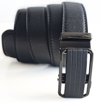 Men's Ratchet Belt Leather Mens Belt With Slide Buckle Ratchet Belts For Men USA Men dealsniper-net