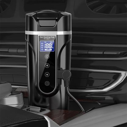 Intelligent Digital Display Car Electric Hot Water Cup Vehicle dealsniper-net