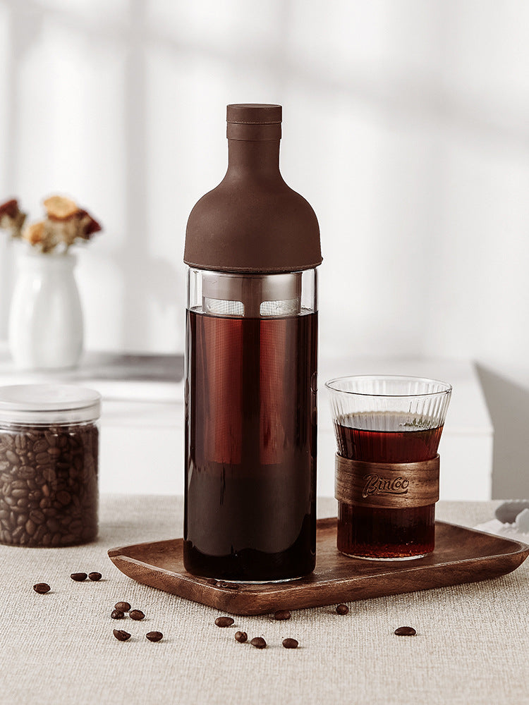 Glass Coffee Pot Mocha Cold Brew Cafetera Filter Home dealsniper-net