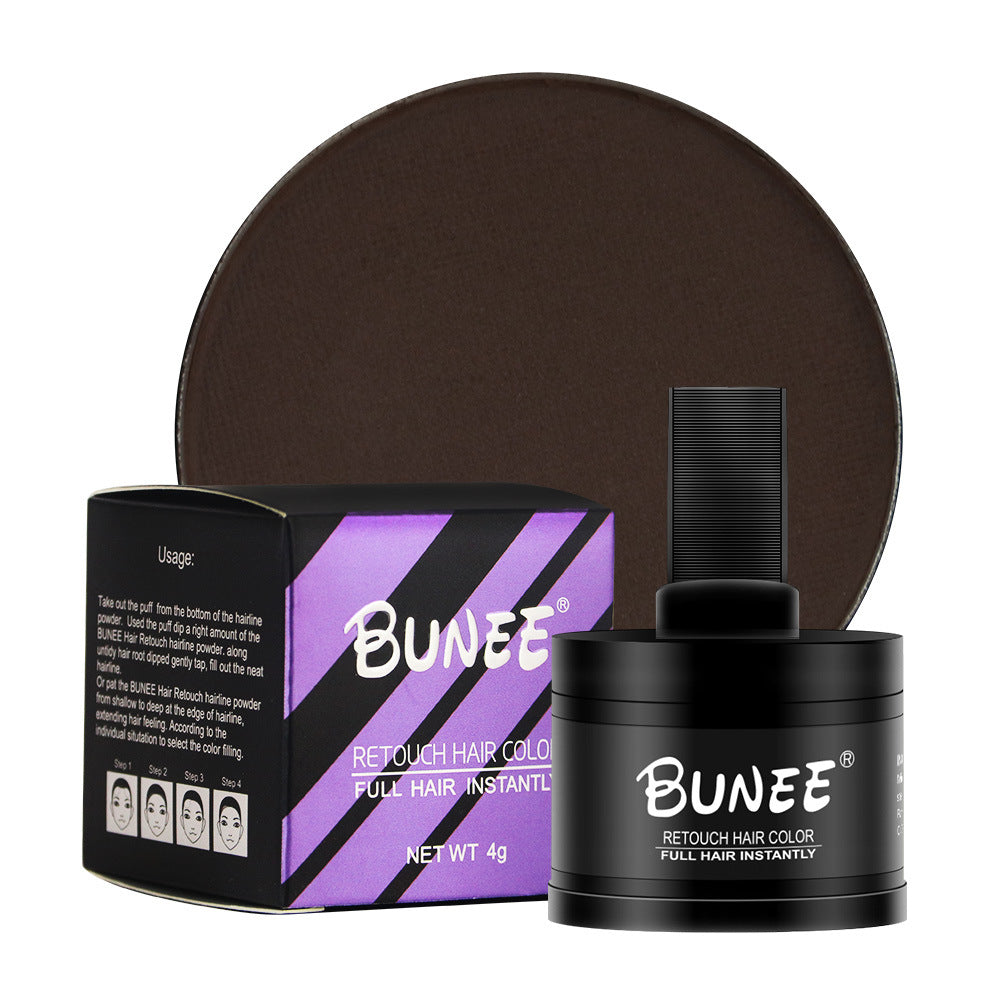 Hairline Powder 4g Hairline Shadow Powder Hair Concealer Beauty Gym From House 4g Dark brown