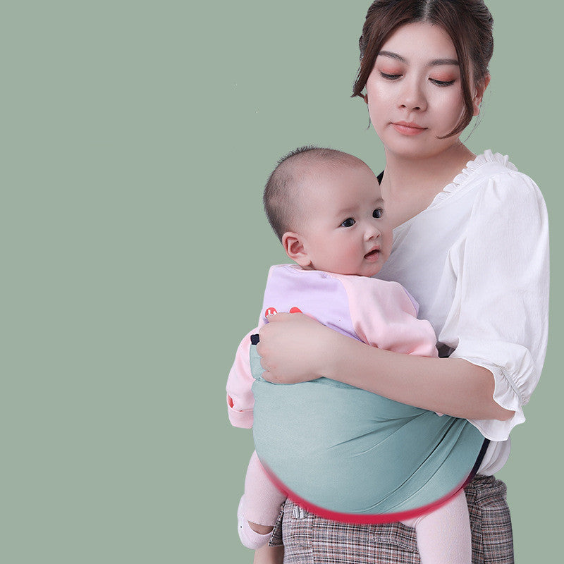 One-handed Newborn Baby Carrier Cotton Wrap Sling Carrier