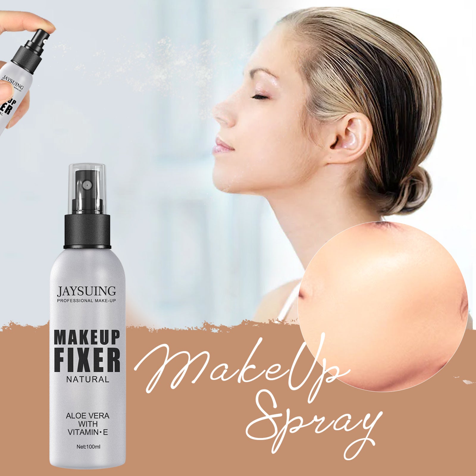 Setting Spray - Waterproof Long-lasting Non-smudging Beauty dealsniper-net