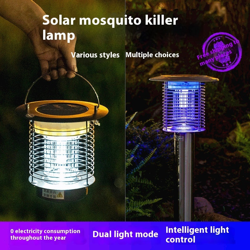 Outdoor Waterproof Solar Mosquito Lamp Outdoor dealsniper-net