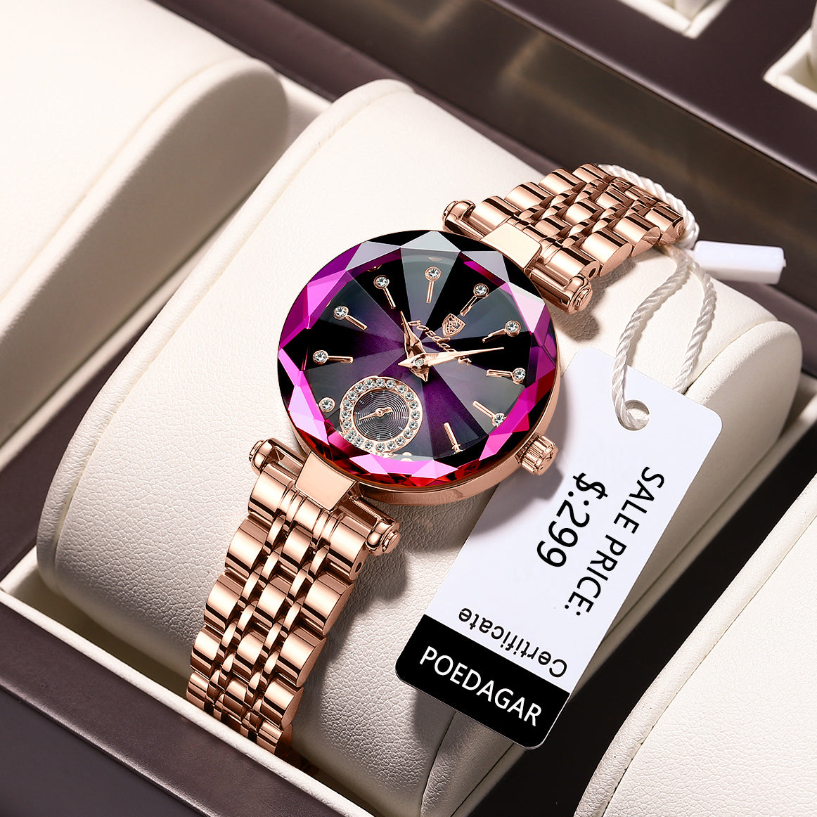 Casual Fashion Waterproof Quartz Watch Ladies Jewelry DealSniper.net